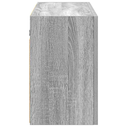 Mobile da Bagno Grigio Sonoma 100x25x40 cm in Truciolato | homemem39