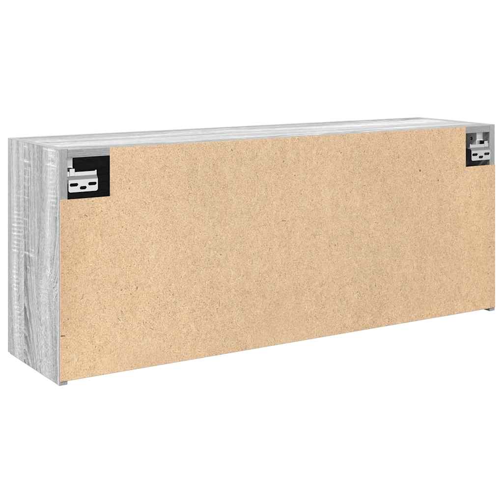 Mobile da Bagno Grigio Sonoma 100x25x40 cm in Truciolato | homemem39