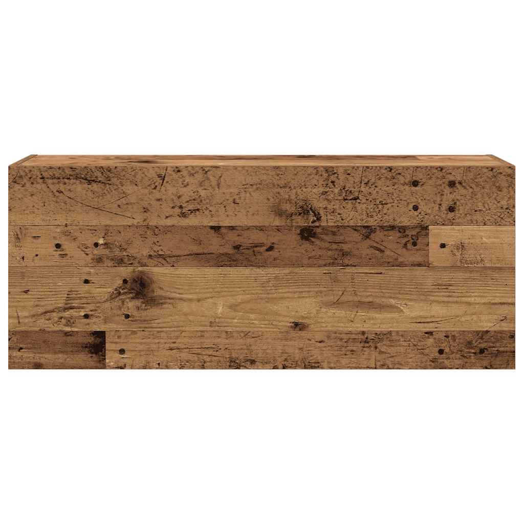 Mobile da Bagno Legno Antico 100x25x40 cm in Truciolato | homemem39