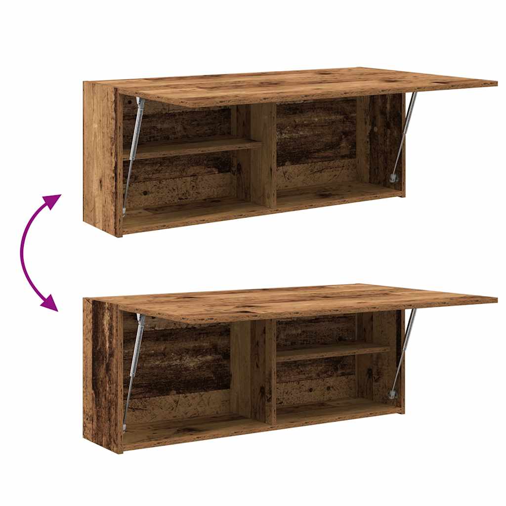 Mobile da Bagno Legno Antico 100x25x40 cm in Truciolato | homemem39