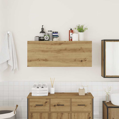Mobiletto da Bagno Rovere Artigianale 8100x25x40 cm Truciolato | homemem39