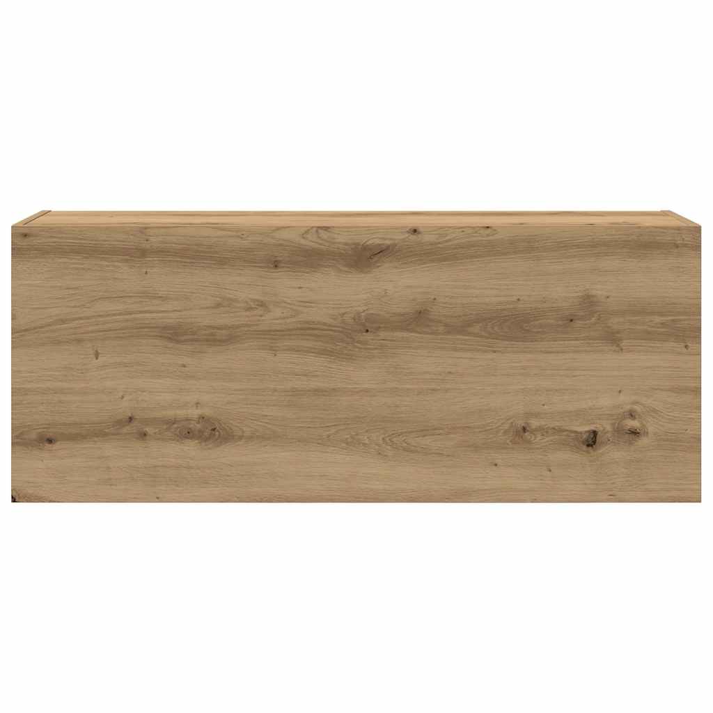 Mobiletto da Bagno Rovere Artigianale 8100x25x40 cm Truciolato | homemem39