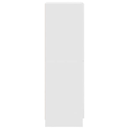 Mobile da Cucina Bianco 38x41,5x131,5 cm in Legno Multistrato | homemem39