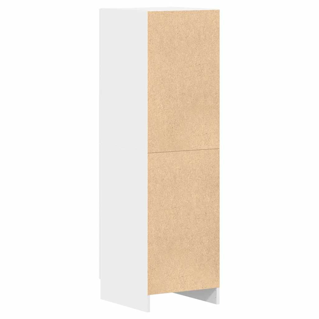 Mobile da Cucina Bianco 38x41,5x131,5 cm in Legno Multistrato - homemem39