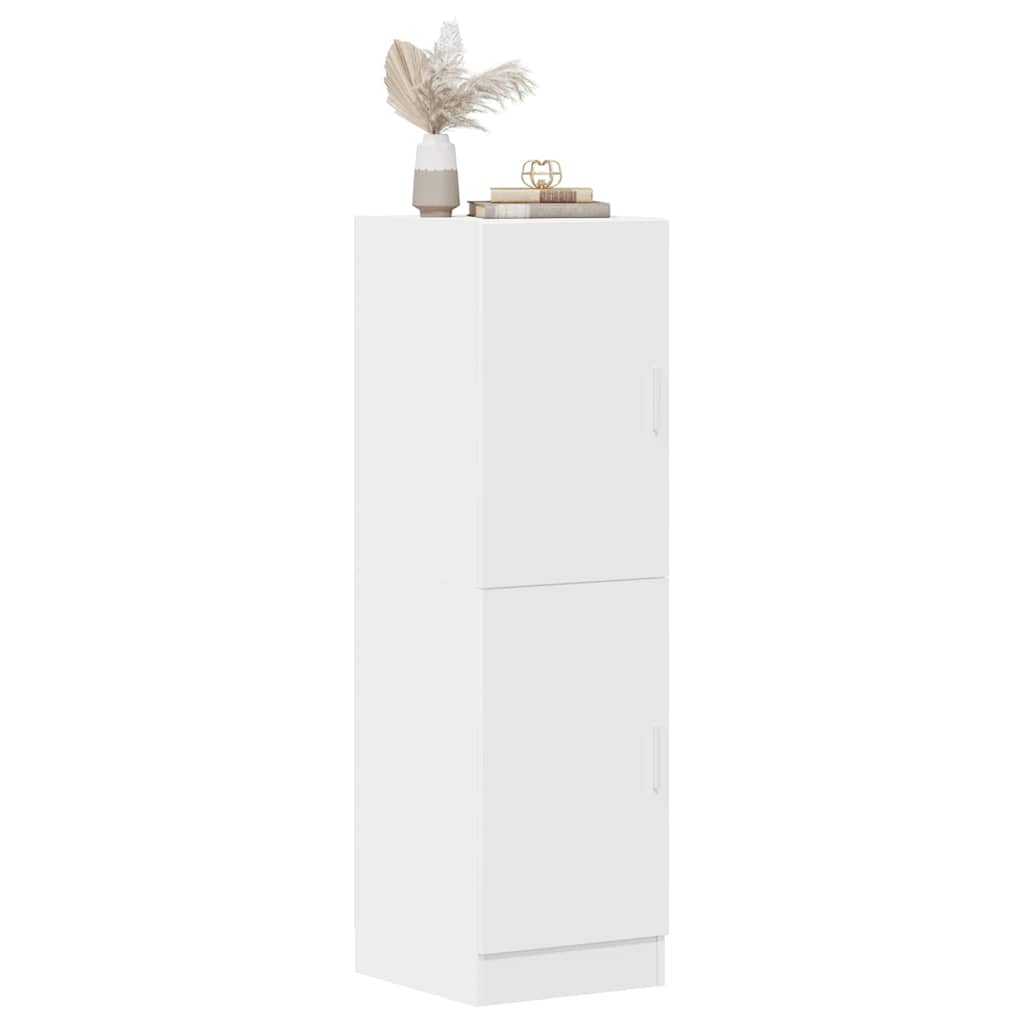 Mobile da Cucina Bianco 38x41,5x131,5 cm in Legno Multistrato | homemem39