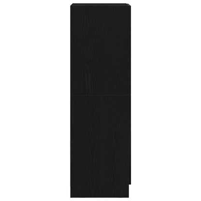 Mobile da Cucina Nero 38x41,5x131,5 cm Legno Multistrato - homemem39