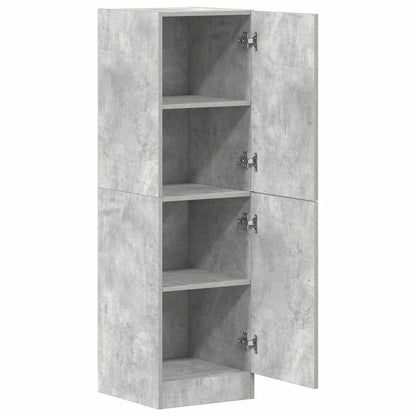 Mobile da Cucina Grigio Cemento 38x41,5x131,5 cm Legno | homemem39