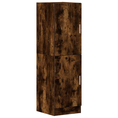 Armadietto Cucina Rovere Fumo 38x41,5x131,5 cm in Legno - homemem39