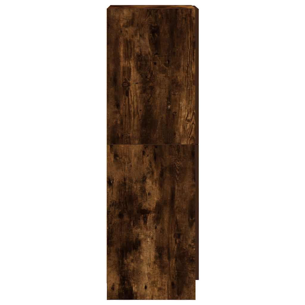 Armadietto Cucina Rovere Fumo 38x41,5x131,5 cm in Legno - homemem39