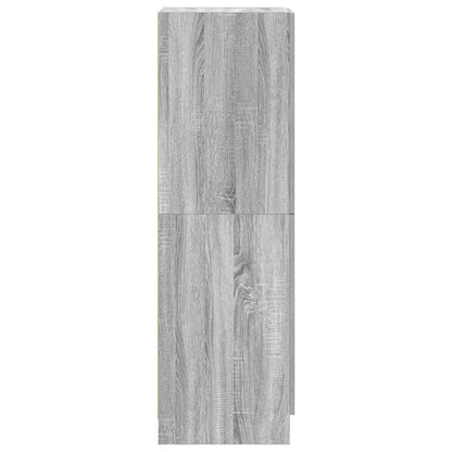 Armadietto Cucina Grigio Sonoma 38x41,5x131,5 cm in Legno - homemem39