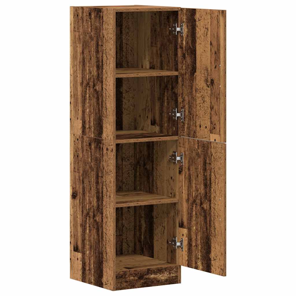 Armadietto Cucina Legno Antico 38x41,5x131,5 cm in Legno | homemem39