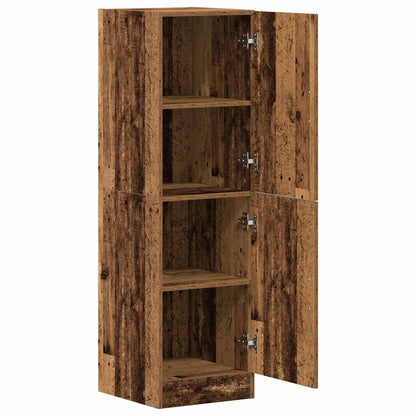 Armadietto Cucina Legno Antico 38x41,5x131,5 cm in Legno | homemem39