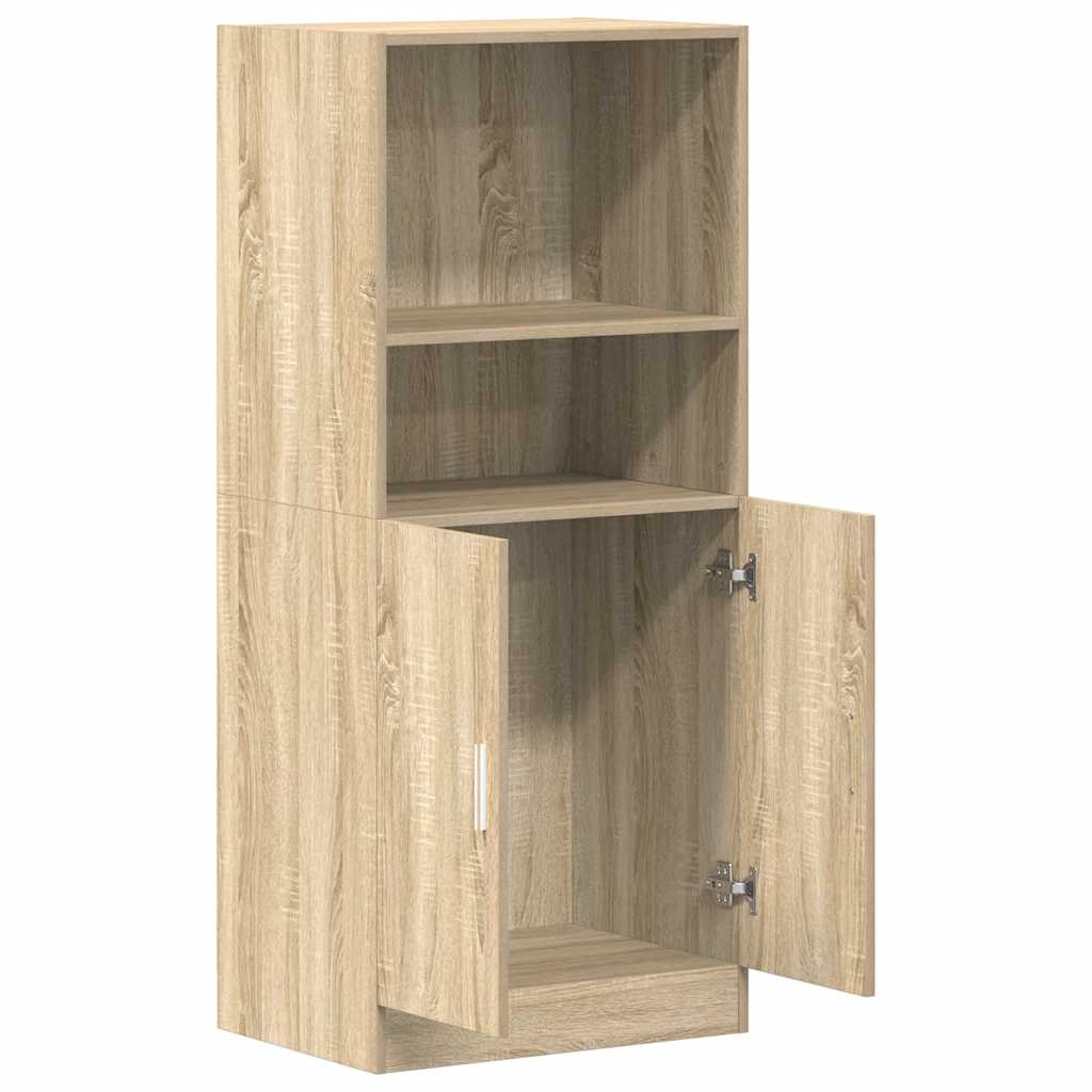 Mobile da Cucina Rovere Sonoma 57x41,5x131,5 cm in Truciolato - homemem39
