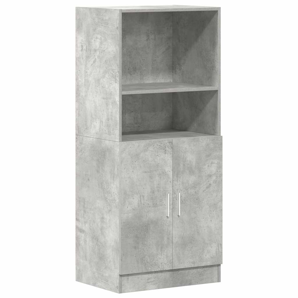 Mobile da Cucina Grigio Cemento 57x41,5x131,5 cm in Truciolato | homemem39