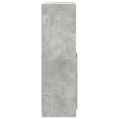 Mobile da Cucina Grigio Cemento 57x41,5x131,5 cm in Truciolato - homemem39