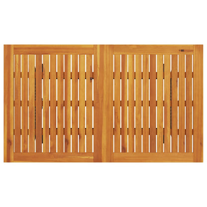 Divano da Giardino a 3 Posti Cuscini&Tavolo Nero in Polyrattan | homemem39