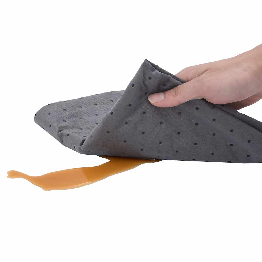 Tampone Assorbente per Olio Grigio 40x1000 cm | homemem39