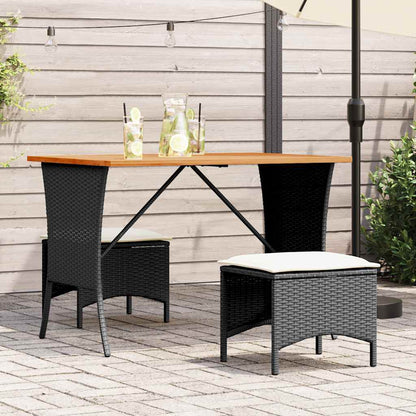Set da Pranzo da Giardino 3 pz con Cuscini