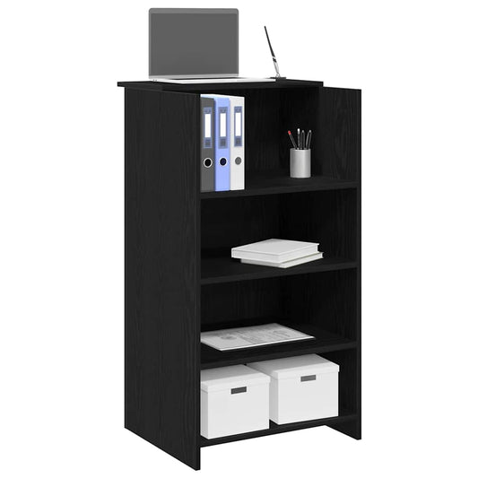 Banco Reception Nero 55x50x103,5 cm in Legno Multistrato - homemem39
