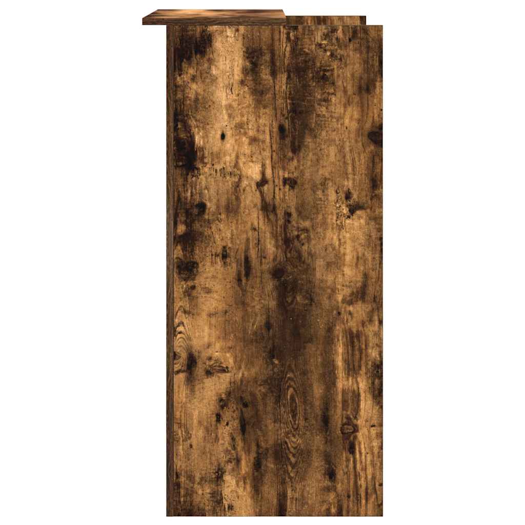 Banco Reception Rovere Fumo 55x50x103,5 cm in Legno Multistrato | homemem39