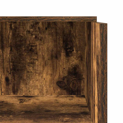 Banco Reception Rovere Fumo 55x50x103,5 cm in Legno Multistrato | homemem39