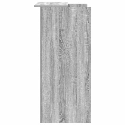 Banco Reception Grigio Sonoma 55x50x103,5 cm Legno Multistrato | homemem39