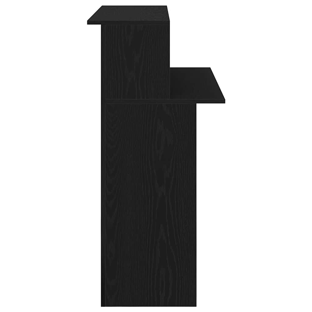 Banco Reception Nero 100x50x103,5 cm in Legno Multistrato