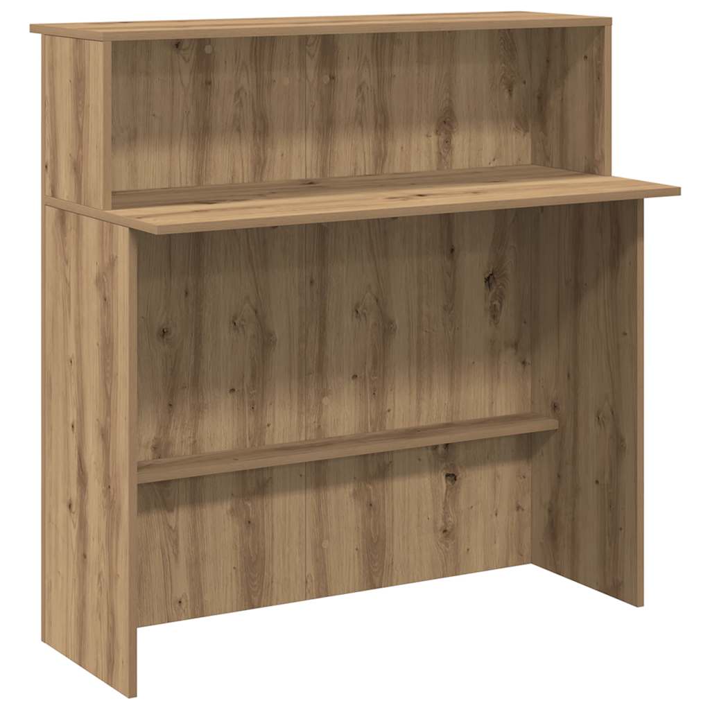 Banco Reception Rovere Artigianale 100x50x103,5cm in Truciolato | homemem39