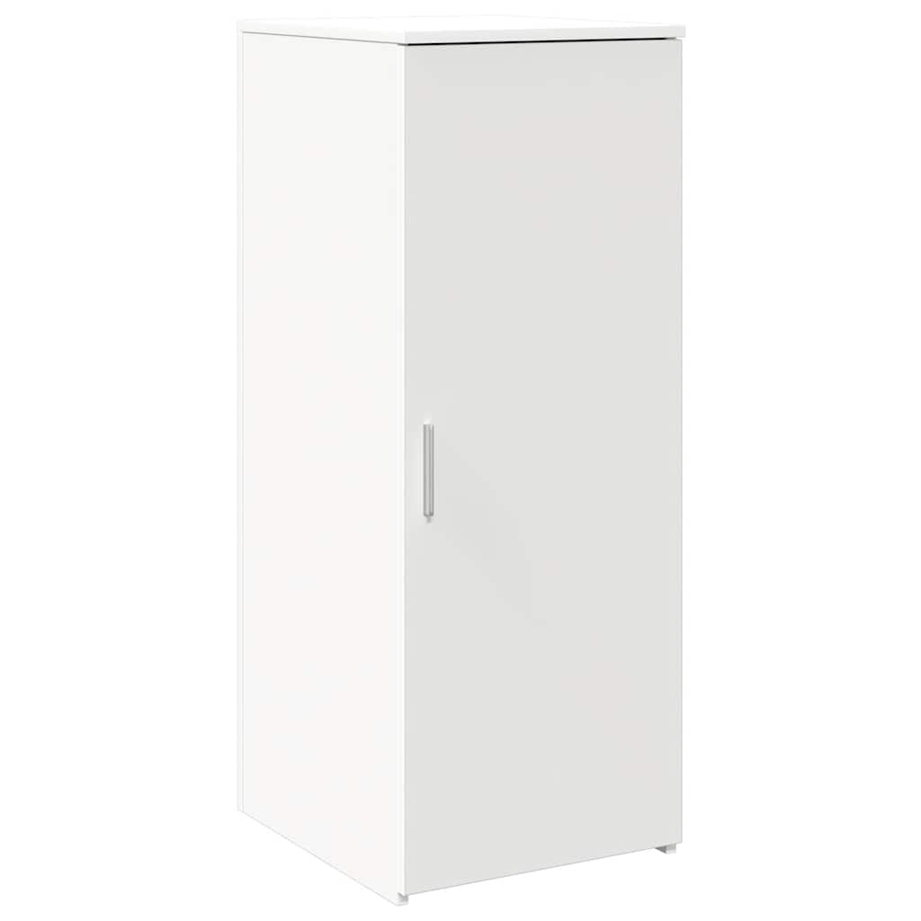 Mobiletto portaoggetti bianco 40x45x103,5 cm in legno ingegnerizzato | homemem39