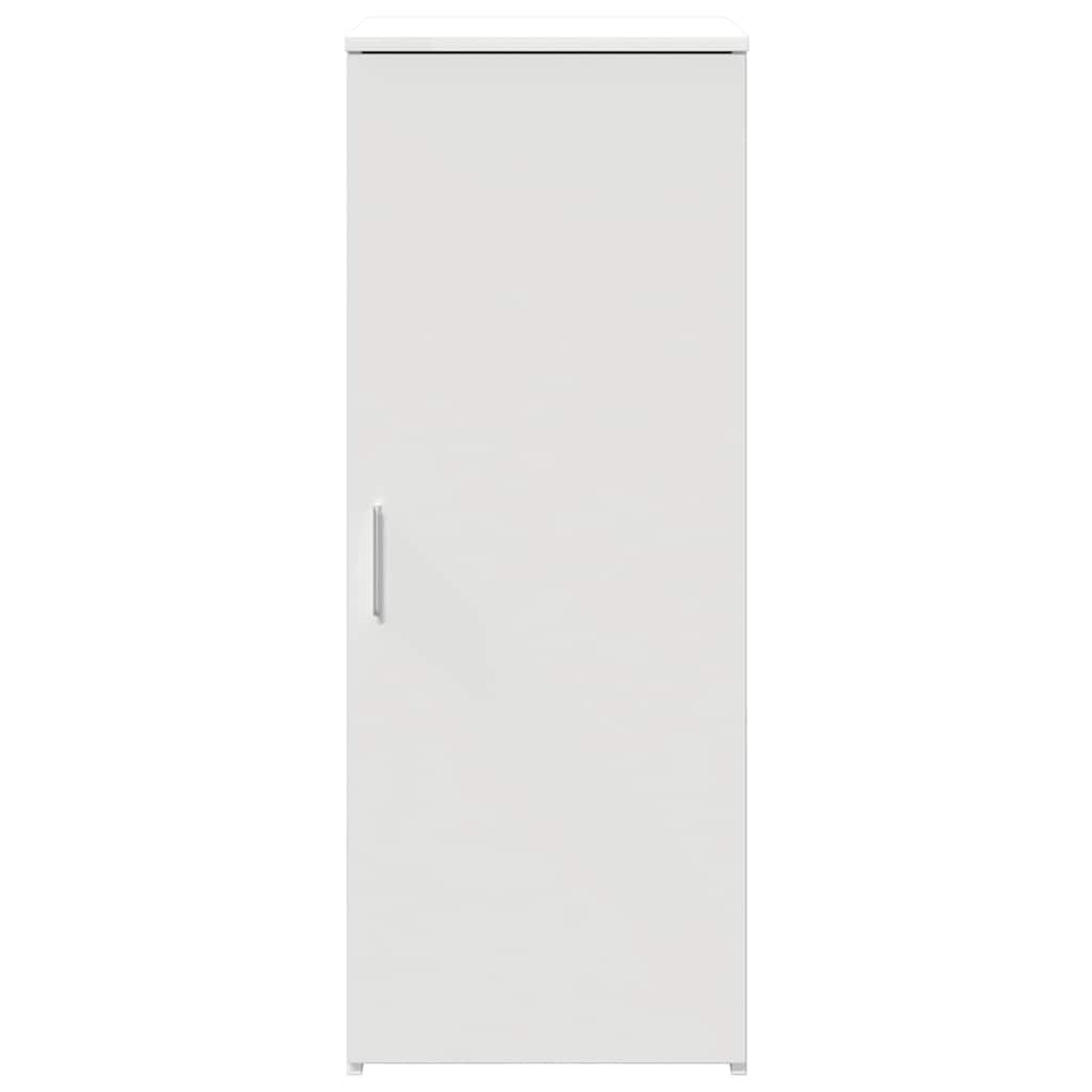 Mobiletto portaoggetti bianco 40x45x103,5 cm in legno ingegnerizzato | homemem39