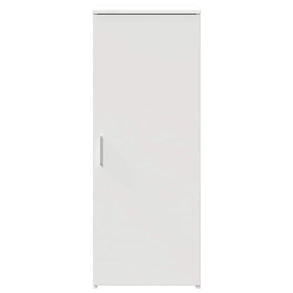 Mobiletto portaoggetti bianco 40x45x103,5 cm in legno ingegnerizzato | homemem39