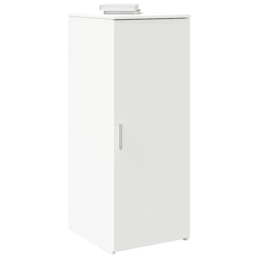 Mobiletto portaoggetti bianco 40x45x103,5 cm in legno ingegnerizzato | homemem39