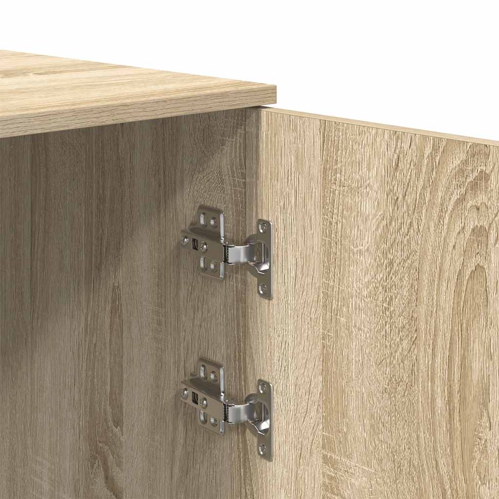 Mobile Portaoggetti Rovere Sonoma 40x45x103,5 cm in Truciolato | homemem39