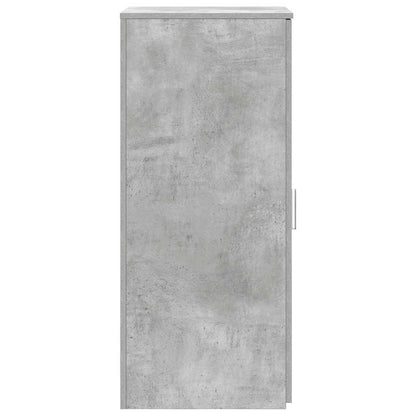 Mobile Portaoggetti Grigio Cemento 40x45x103,5 cm in Truciolato | homemem39
