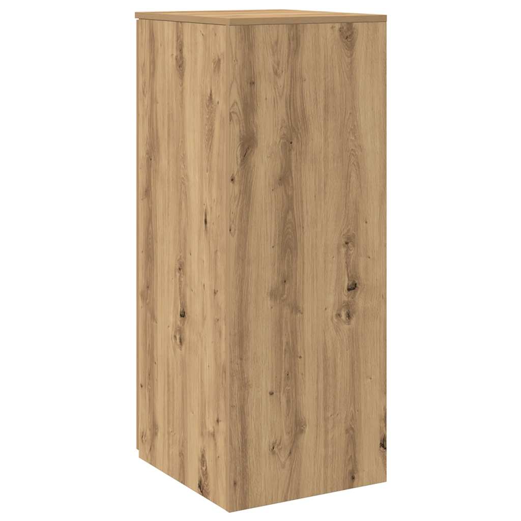 Mobile Portaoggetti Rovere Artigianale 40x45x103,5cm Truciolato | homemem39