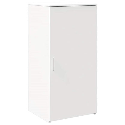 Mobile Portaoggetti Bianco 50x45x103,5 cm in Legno Multistrato | homemem39