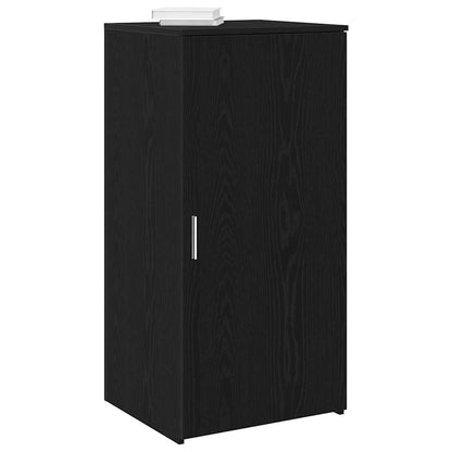 Mobiletto portaoggetti Nero 50x45x103,5 cm in Legno ingegnerizzato | homemem39