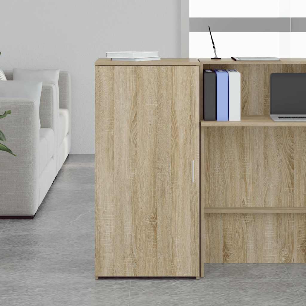 Mobile Portaoggetti Rovere Sonoma 50x45x103,5 cm in Truciolato | homemem39