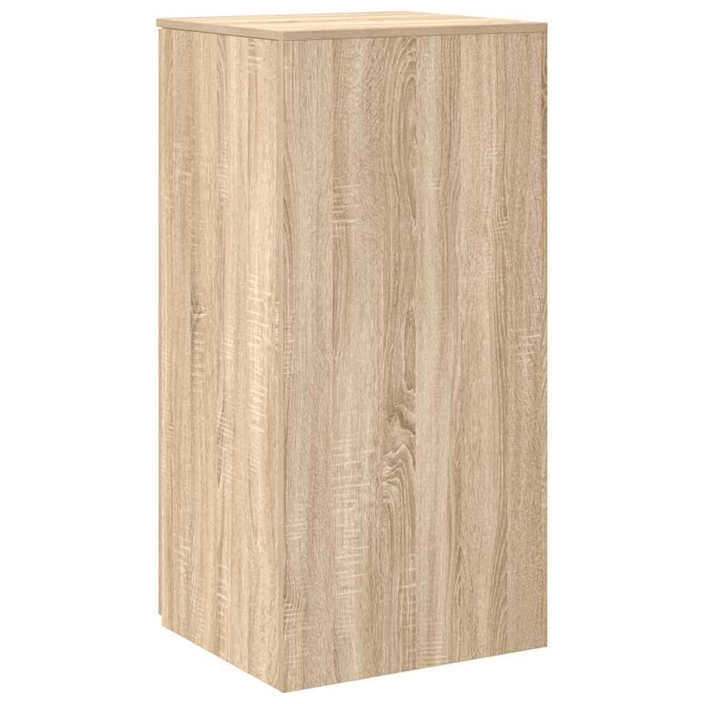 Mobile Portaoggetti Rovere Sonoma 50x45x103,5 cm in Truciolato | homemem39