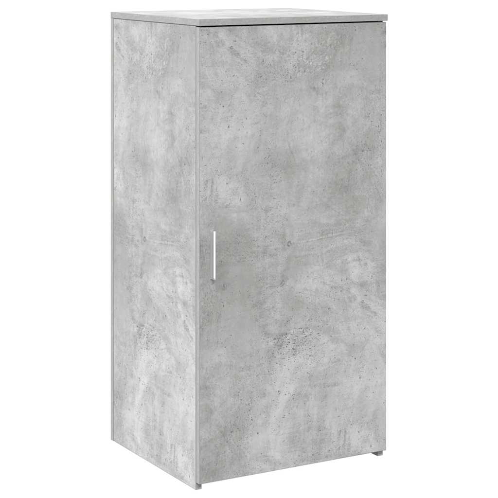 Mobile Portaoggetti Grigio Cemento 50x45x103,5 cm in Truciolato | homemem39