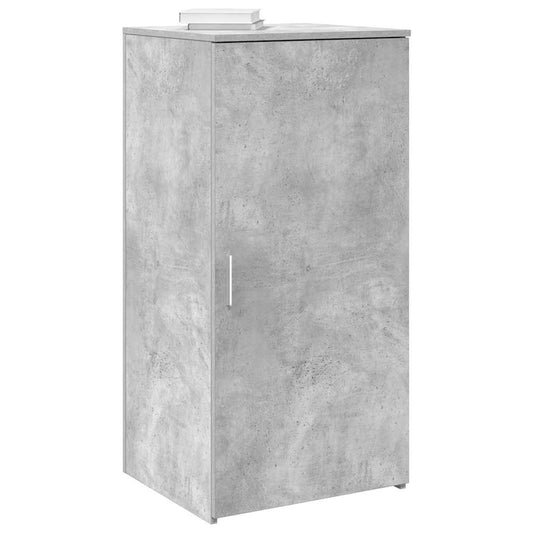 Mobile Portaoggetti Grigio Cemento 50x45x103,5 cm in Truciolato | homemem39