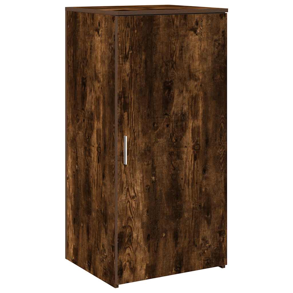 Mobile Portaoggetti Rovere Fumo 50x45x103,5 cm in Truciolato | homemem39