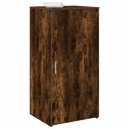 Mobile Portaoggetti Rovere Fumo 50x45x103,5 cm in Truciolato | homemem39