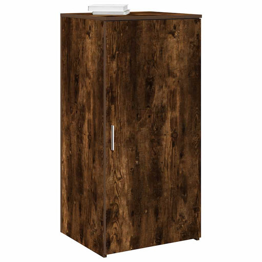 Mobile Portaoggetti Rovere Fumo 50x45x103,5 cm in Truciolato | homemem39