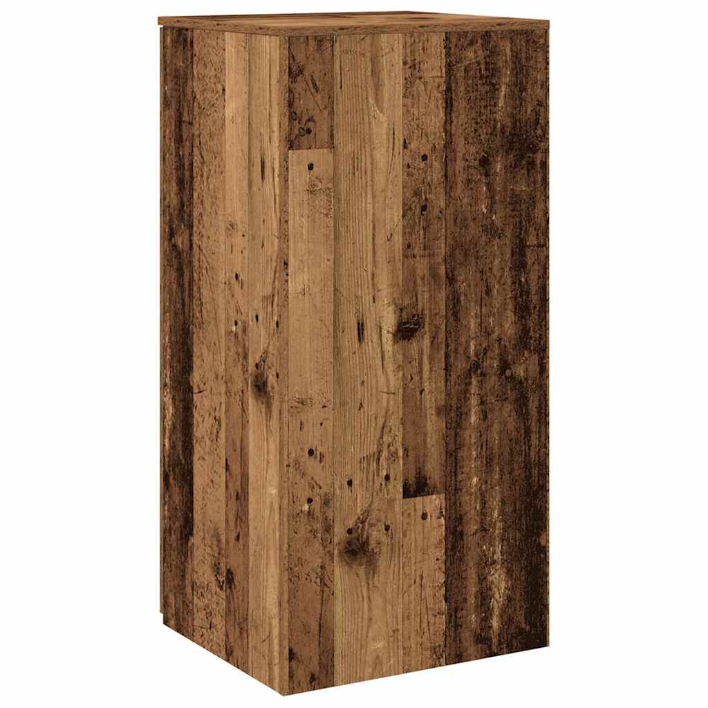 Mobile Portaoggetti Legno Antico 50x45x103,5 cm in Truciolato | homemem39