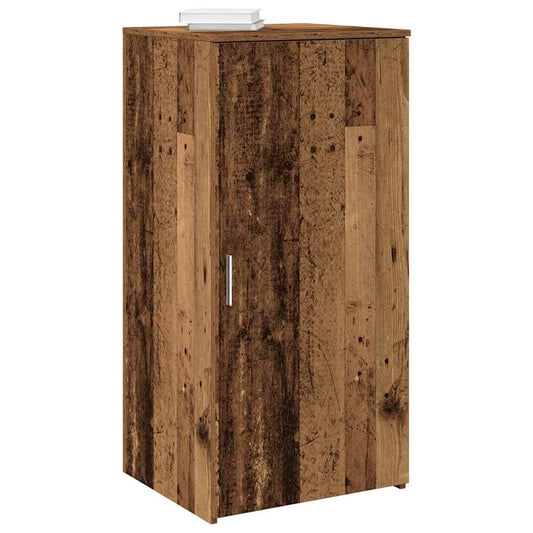 Mobile Portaoggetti Legno Antico 50x45x103,5 cm in Truciolato | homemem39