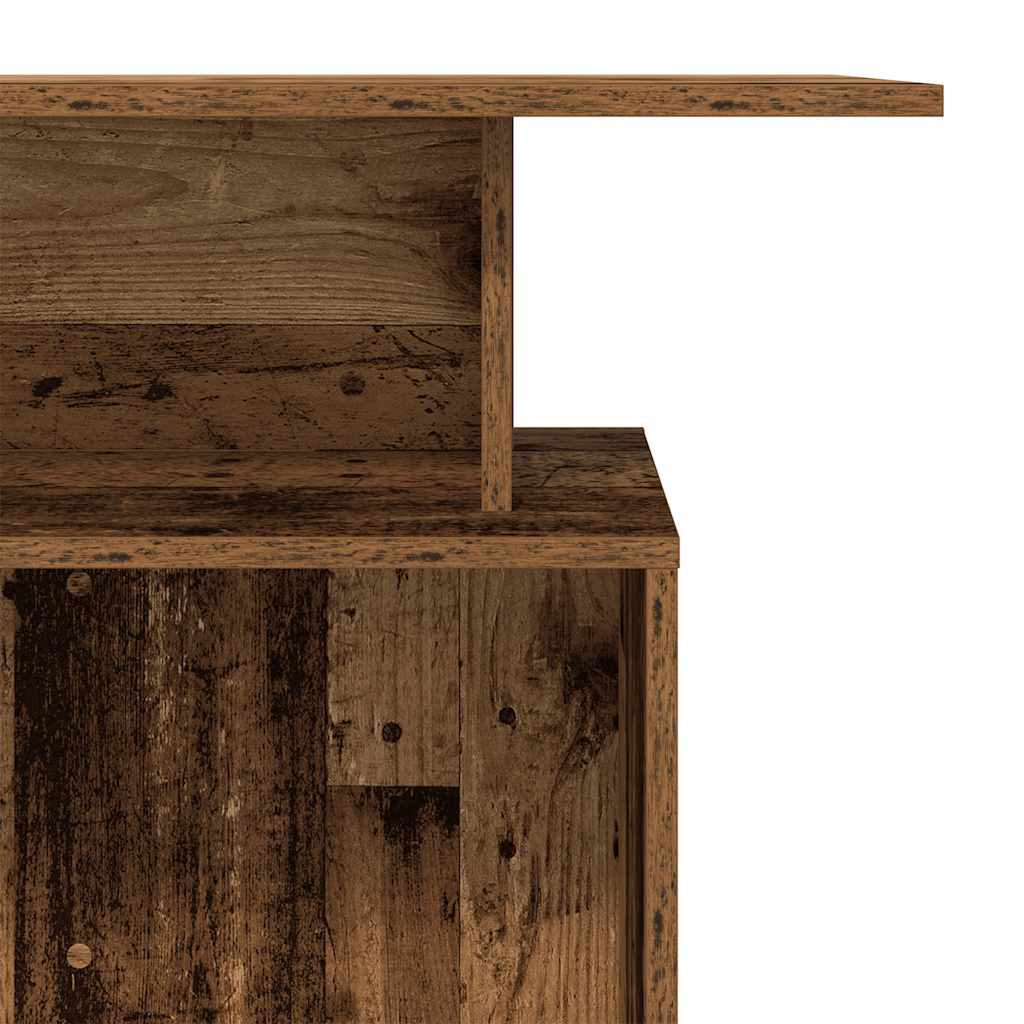 Banco Reception Legno Antico 100x40x104 cm Legno Multistrato | homemem39