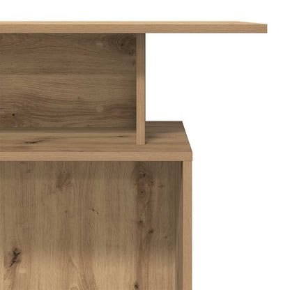 Banco Reception Rovere Artigianale 100x40x104 cm in Truciolato - homemem39