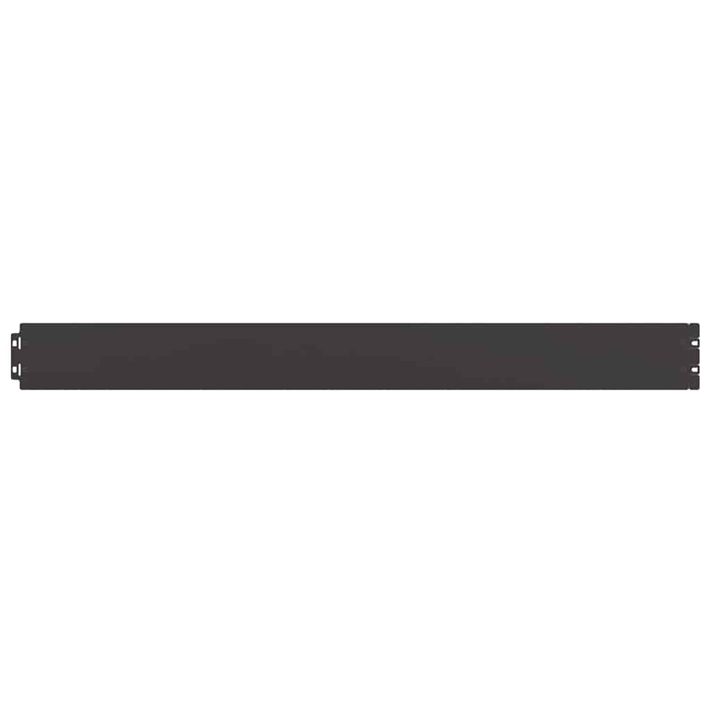 Bordure per Prato 50 pz Nere Acciaio Laminato a Freddo | homemem39