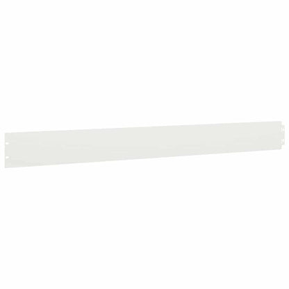 Bordure per Prato 50 pz Bianchi Acciaio Laminato a Freddo | homemem39